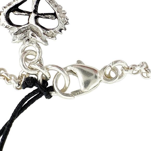 VIRGINS SAINTS & ANGELS VSA Petite Cloister Sacred Heart Charm SS Necklace - Picture 5 of 7